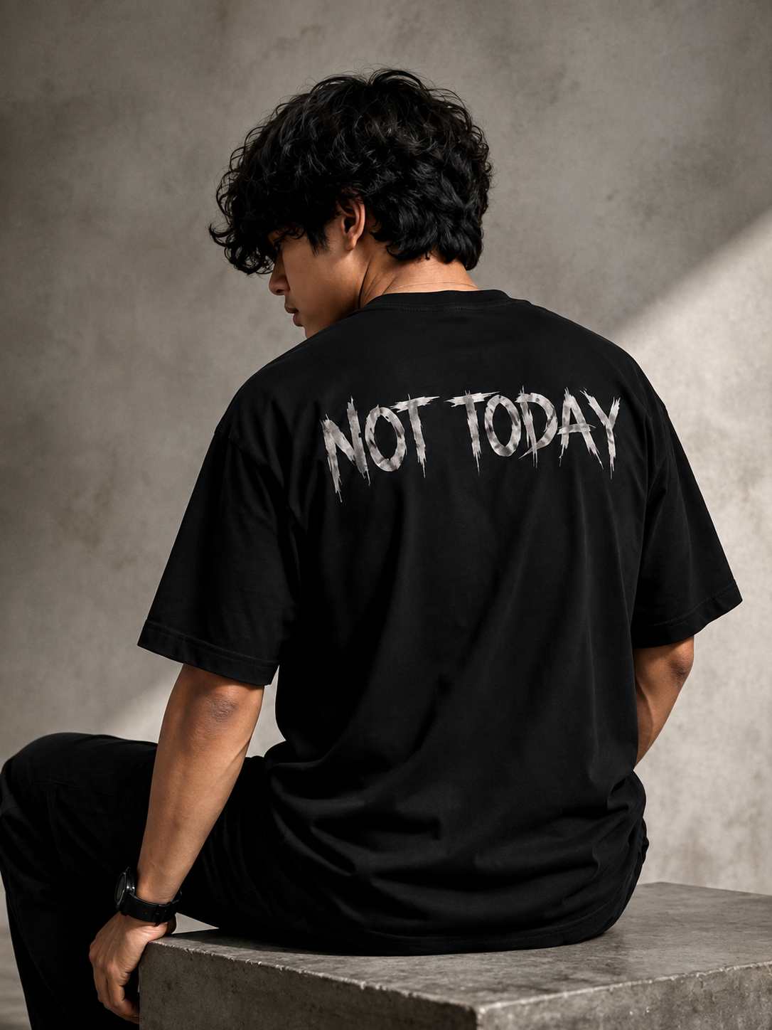 NOT TODAY – Oversized T-Shirt